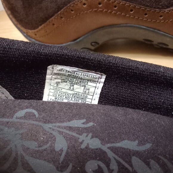 Women's Merrell Plaza Bandeau Mary Jane Expresso Brown Comfort Shoe Size 8 - Picture 8 of 12